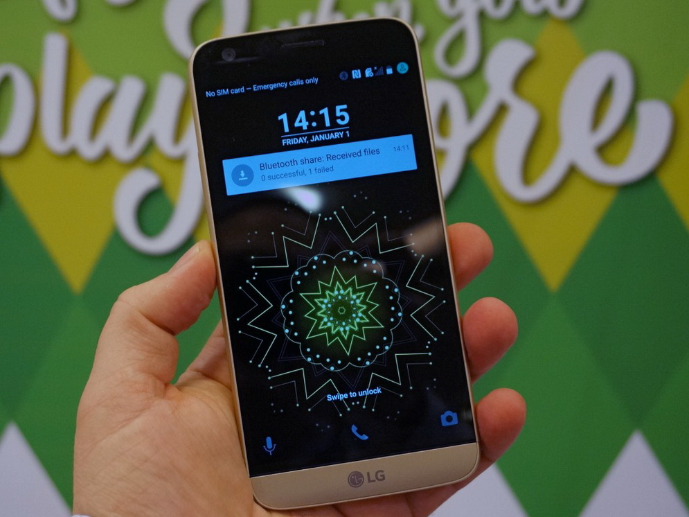 LG G5-экран фото 2